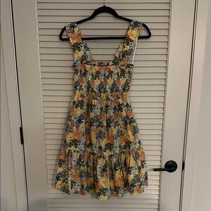 Abercrombie Smocked Bodice Easy Mini Dress